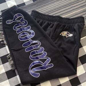 NFL Baltimore RavensBlack Sweatpants